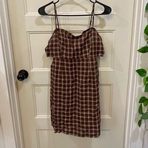 Kendal + Kylie Plaid Dress